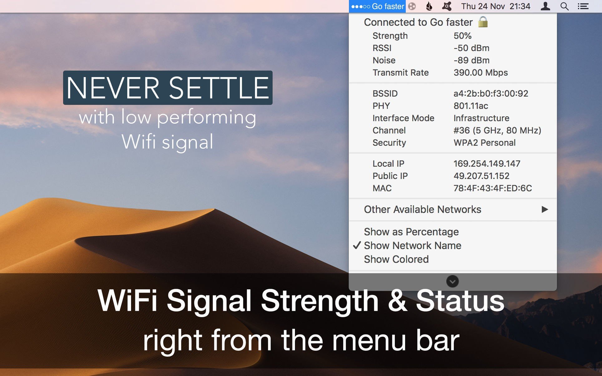 Wifi Signal Strength Download Mac